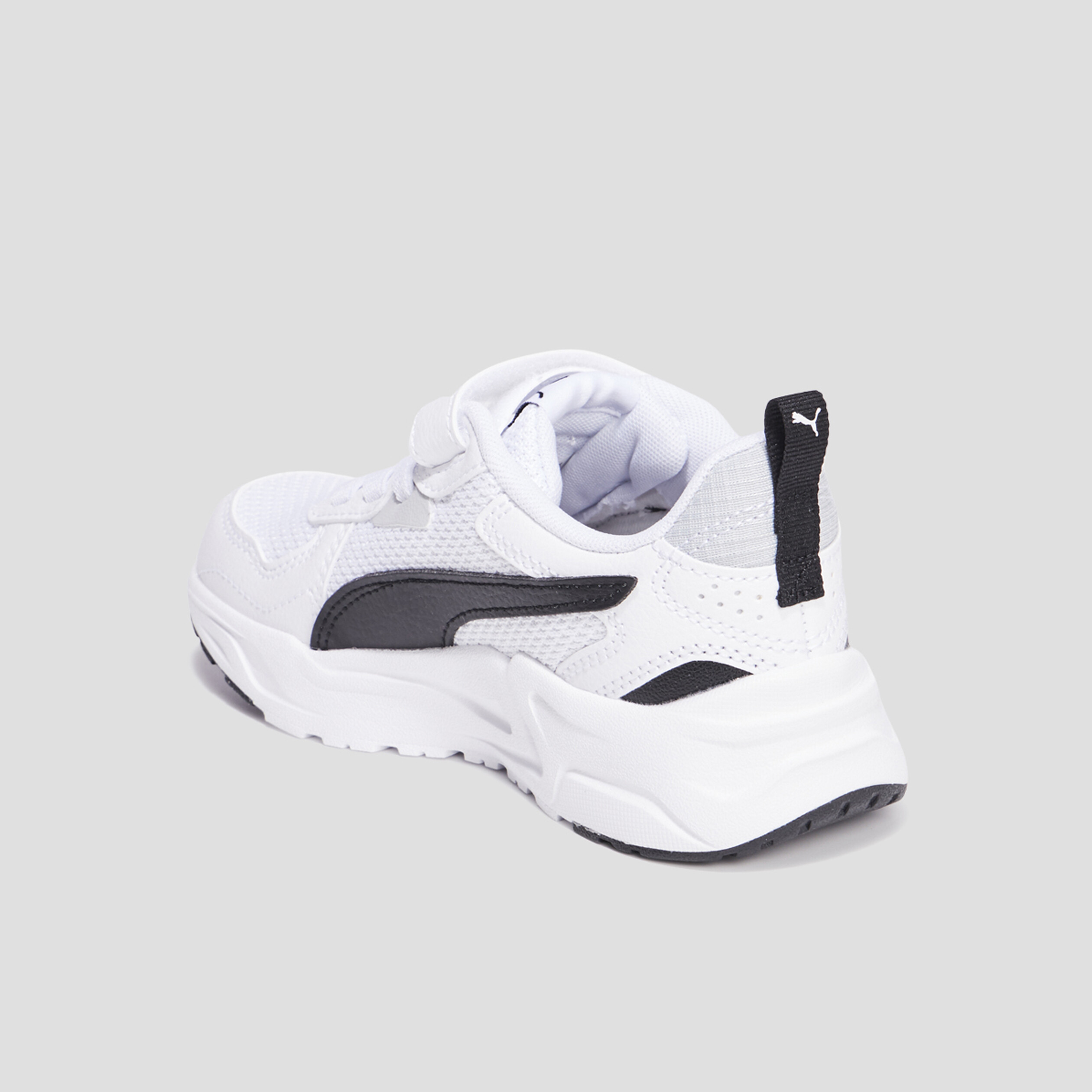 Baskets running à scratchs Puma Trinity blanc garçon | La Halle