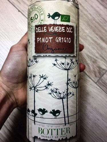 BotterUccellini Organic Pinot Grigio delle Venezie 2022