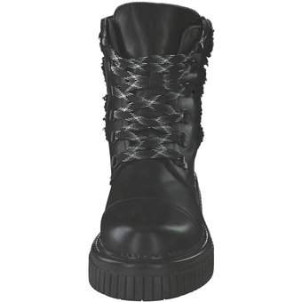 Alpe Woman Schnür Boots in schwarz
