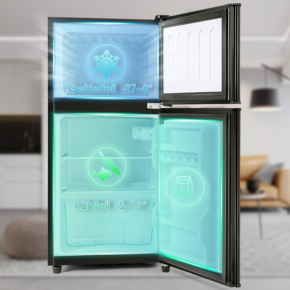 Fangqi Gefrierschrank BCD-86A, 86.80 cm hoch, 45.50 cm breit, 60 Liter Gesamtvolumen,22 Liter Gefriervolumen,38 Liter Kühlvolumen