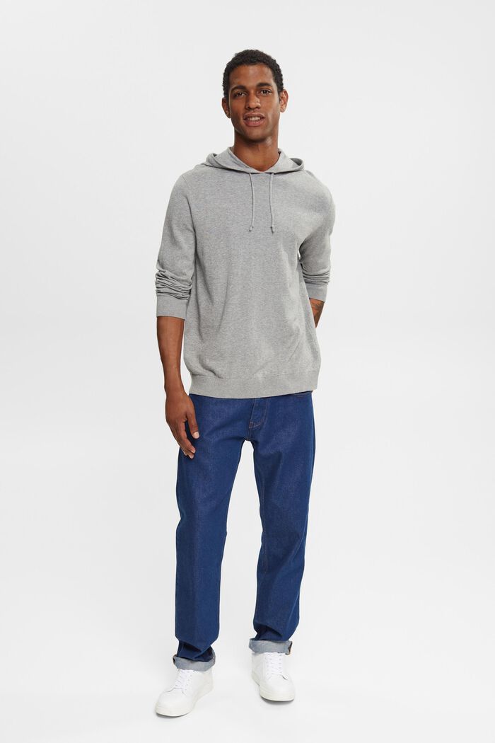 Kapuzenpullover aus Strick