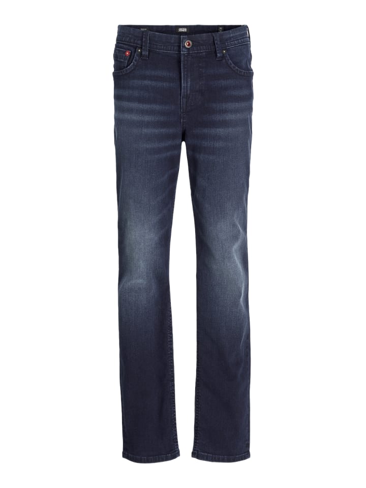 JACK & JONES Junior Jeans  JJICLARK JJLEON SQ 018 BF LN MNI in blue denim günstig kaufen