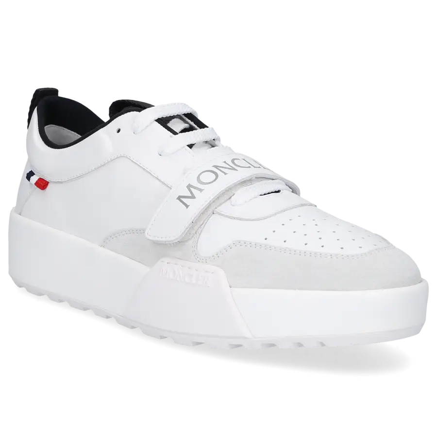 Moncler - Sneaker low H109A Kalbsleder - weiß