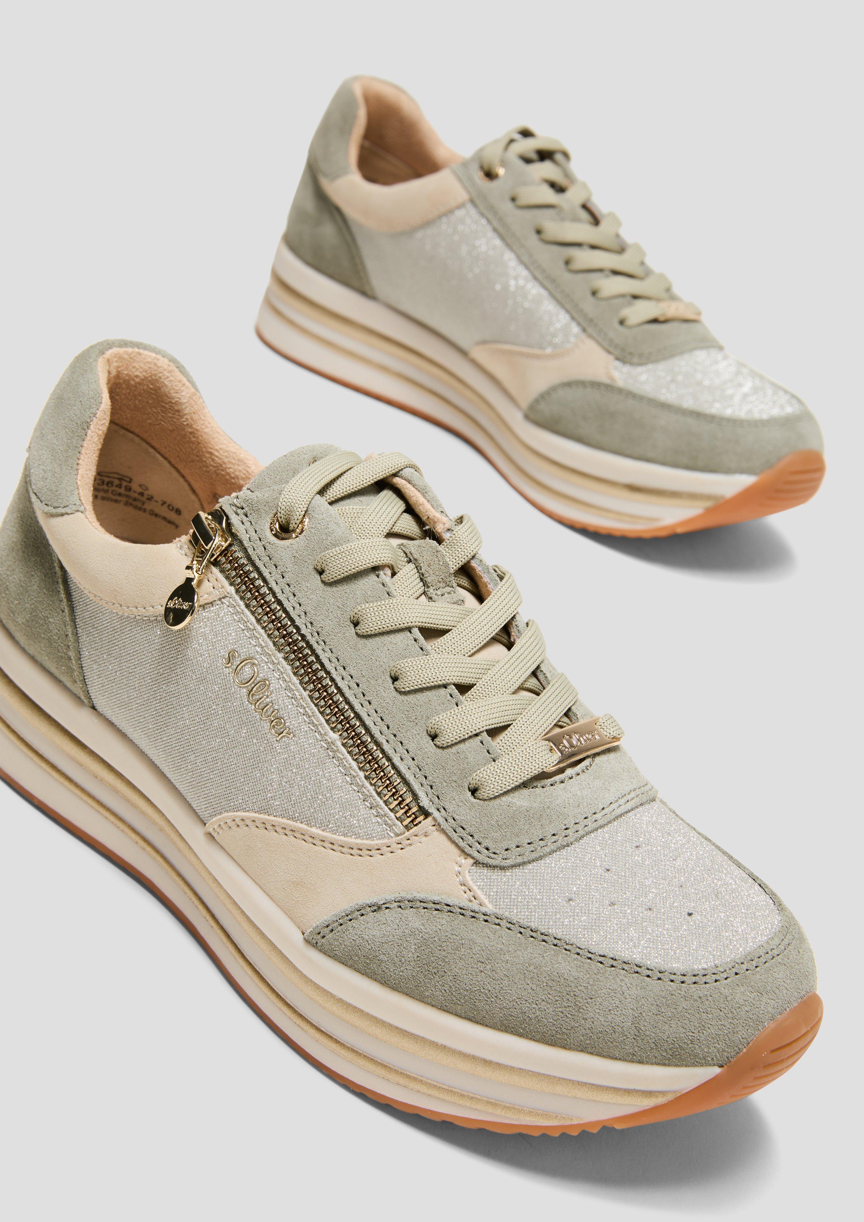 Sneaker mit Plateau-Sohle  6008860-708