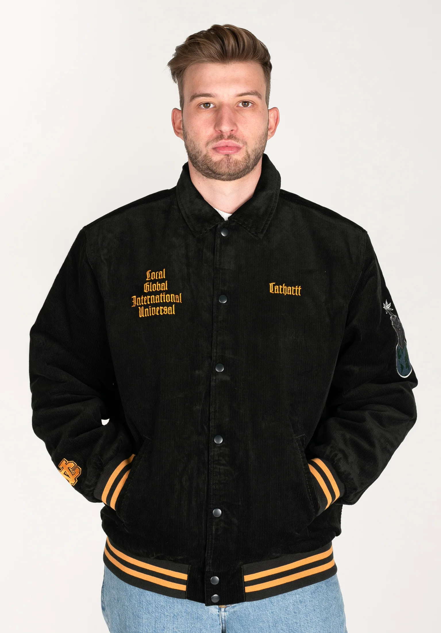 Letterman Cord Jacket