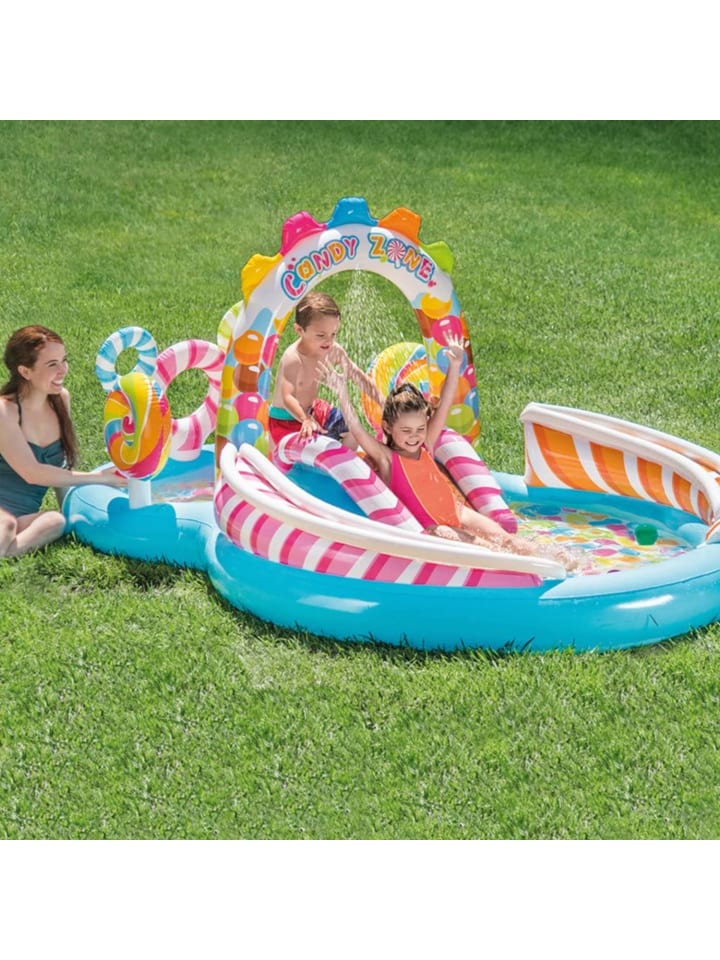 Intex Planschbecken - Candy Zone 295x191x130cm ab 3 Jahren in bunt günstig kaufen onesize