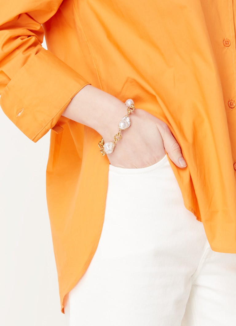 Gas Bijoux Rainbow bracelet gold plated