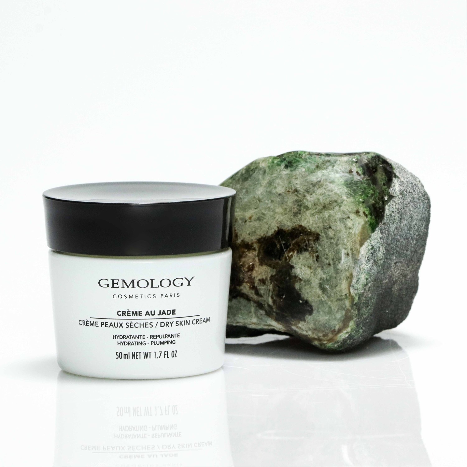 Crème de jade Gemology – Hydratante et repulpante