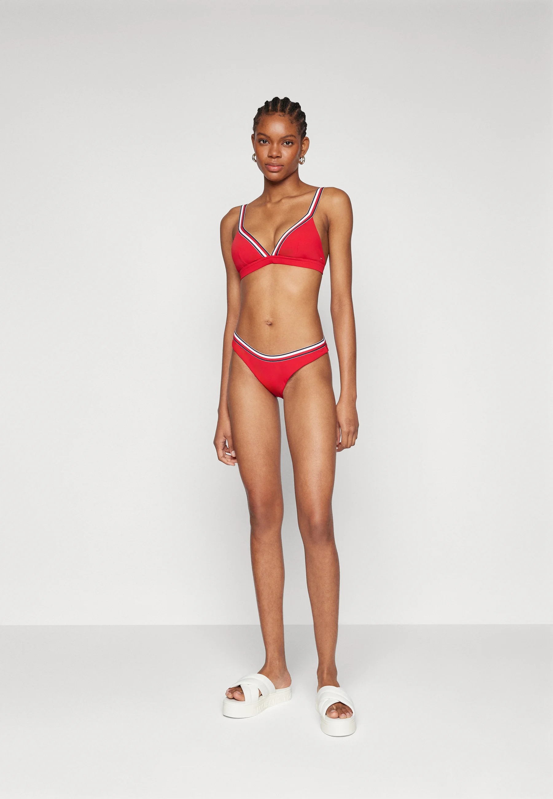 Tommy Hilfiger GLOBAL STRIPE STRIANGLE - Top de bikini
