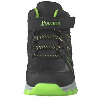 Puccetti Klett Boots in schwarz