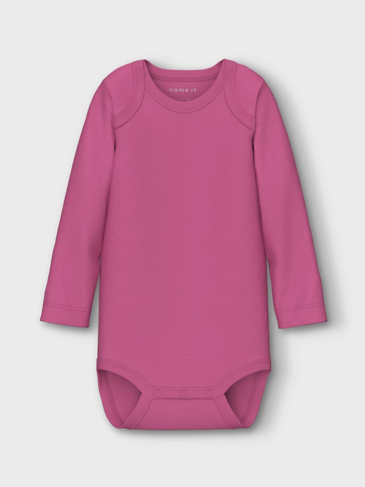 name it Body langarm 3er Pack NBFBODY 3P BAMBI in ibis rose günstig kaufen
