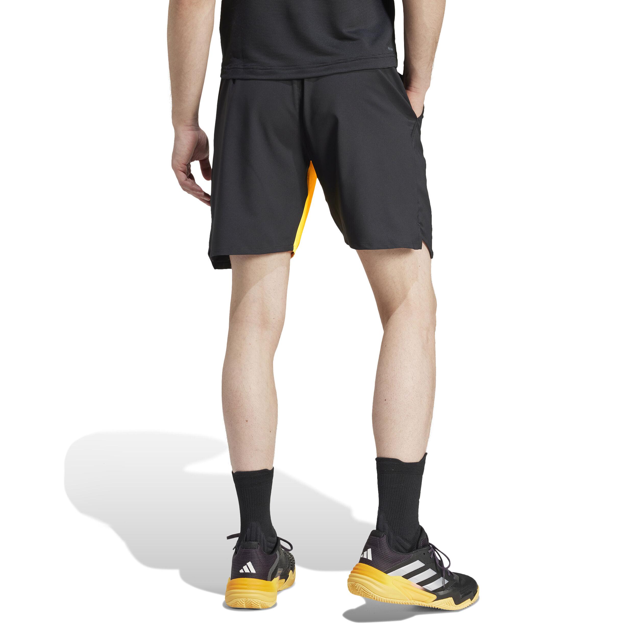 Ergo Shorts Herren - Orange, Schwarz