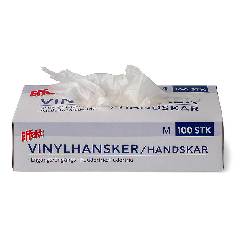 Soft Engangshansker M 100-pk, vinyl