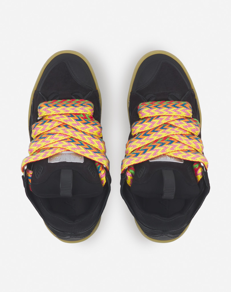 SNEAKERS CURB EN CUIR