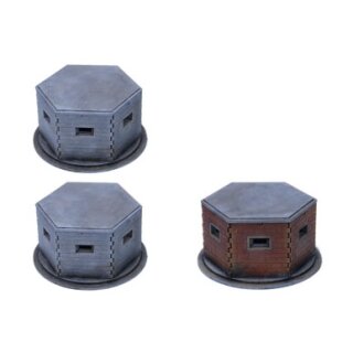 British Pill Box Set (28 mm)