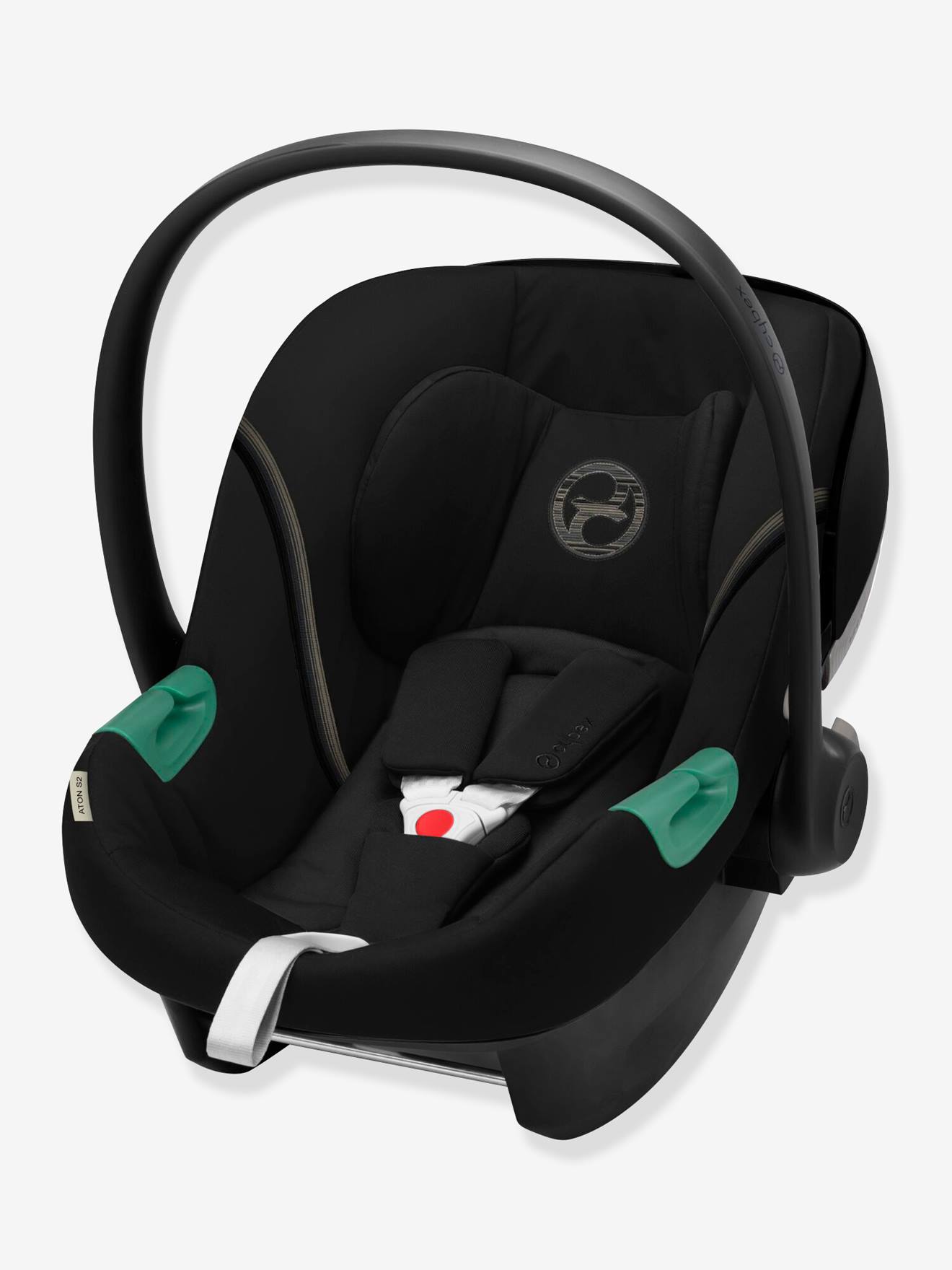 Siège-auto coque CYBEX Gold Aton S2 i-Size 45 à 87 cm, équivalence groupe 0+ noir (moon black)