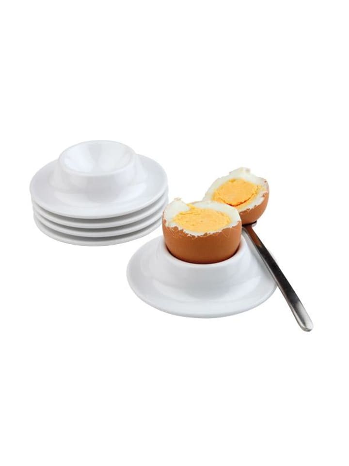 APS Eierbecher, 4er Set  in Weiß, Maße: 8,5 x 8,5 x 4,5 cm günstig kaufen onesize
