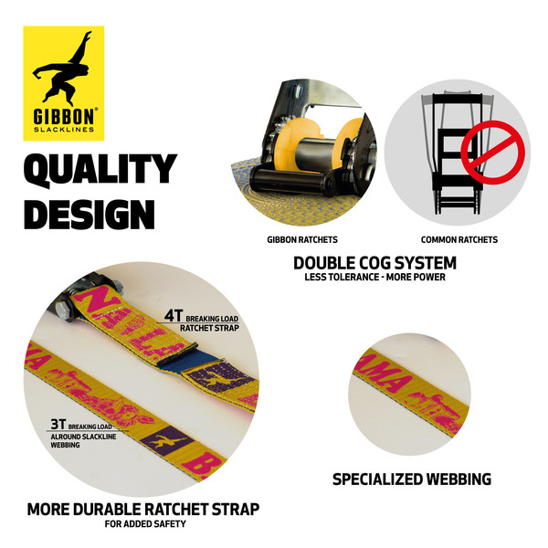 BANANALAMA XL TREEWEAR SET - Slackline