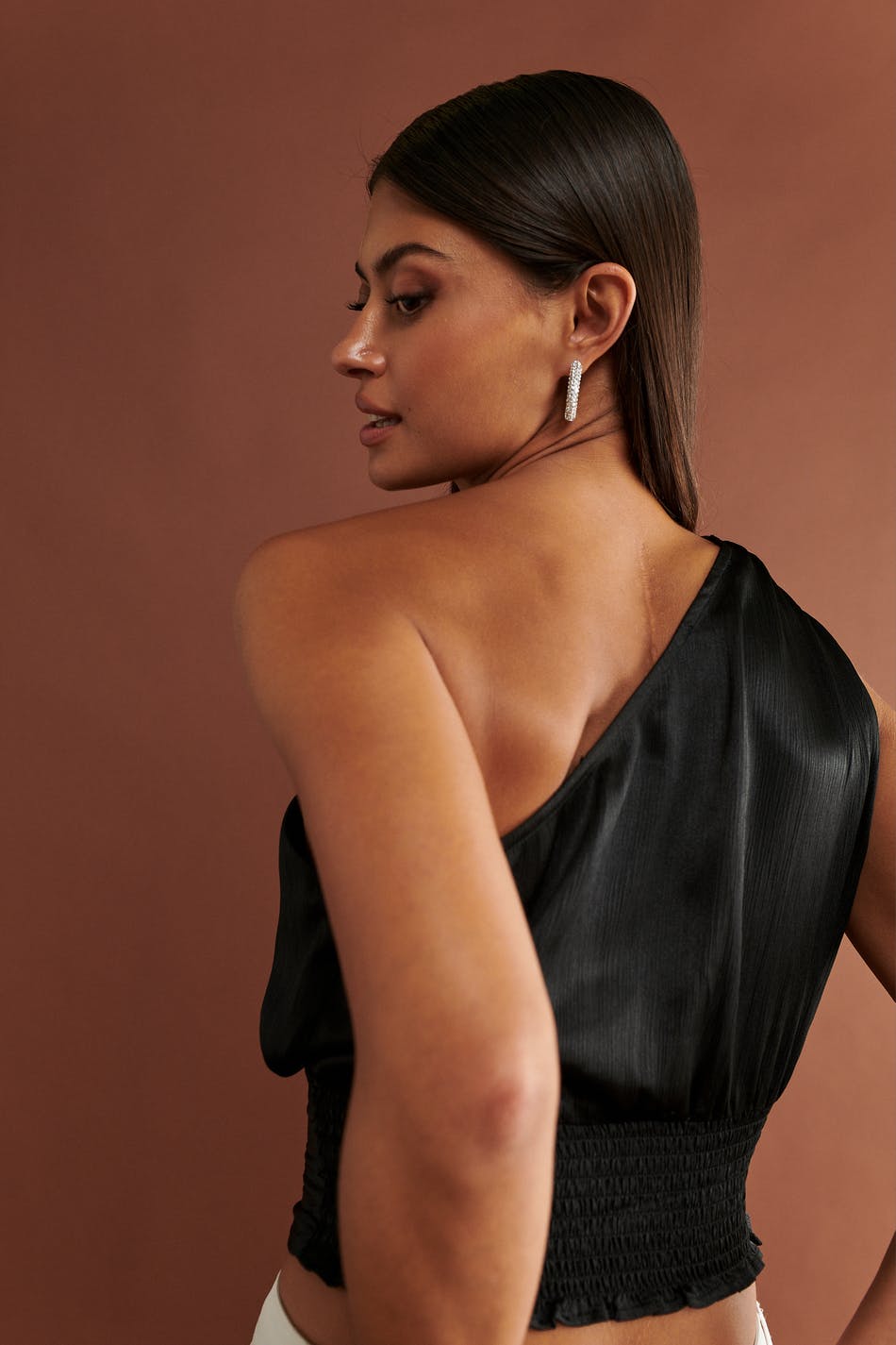 Lucy one shoulder top