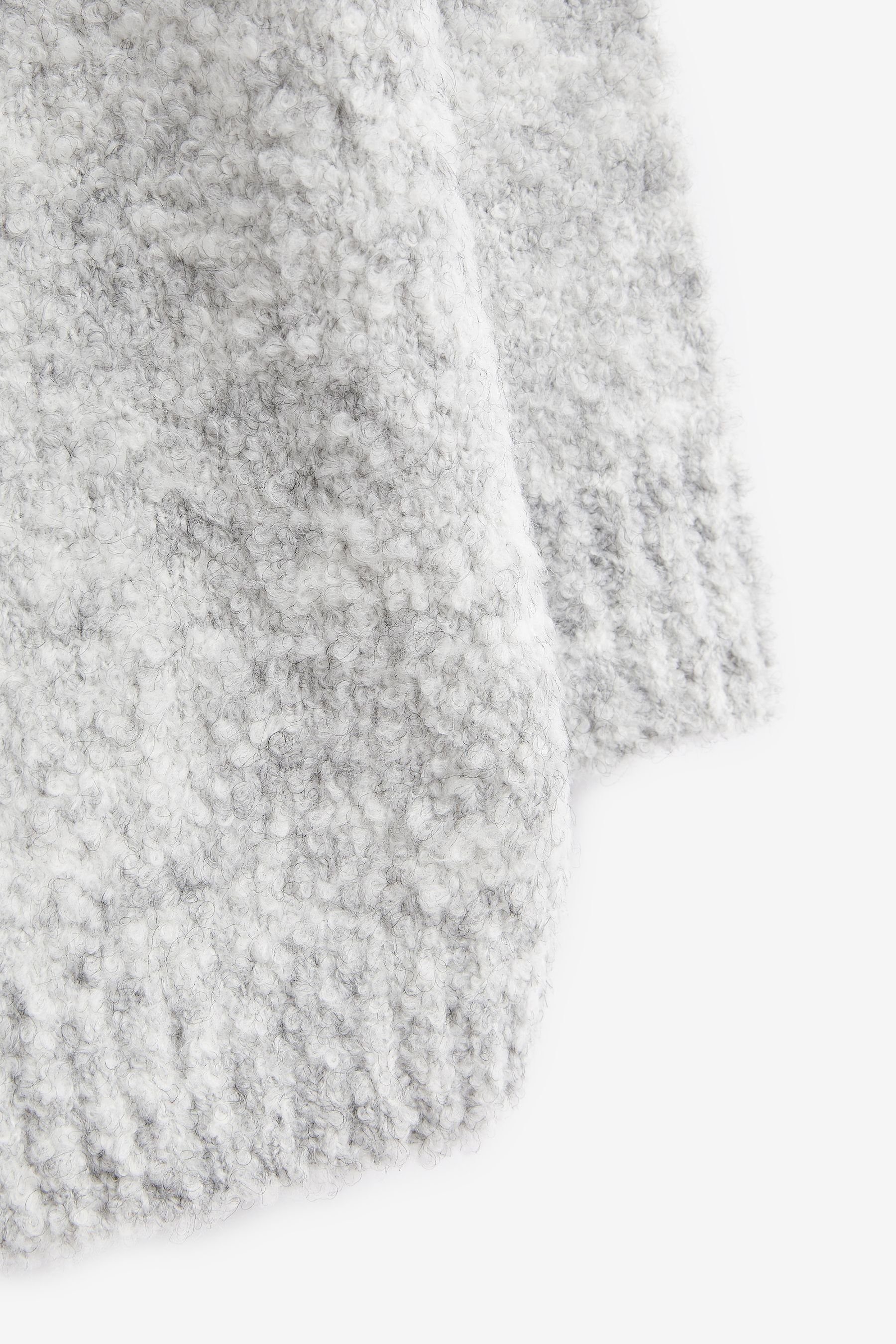 Next Strickjacke Bouclé-Strickjacke (1-tlg)