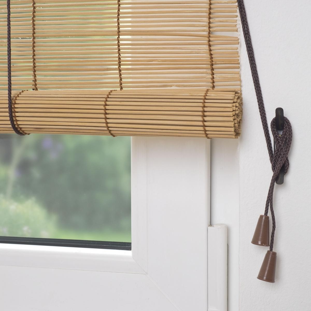 Bella Casa Bambusrollo, Rollo 240 x 90 cm, kirschbaum