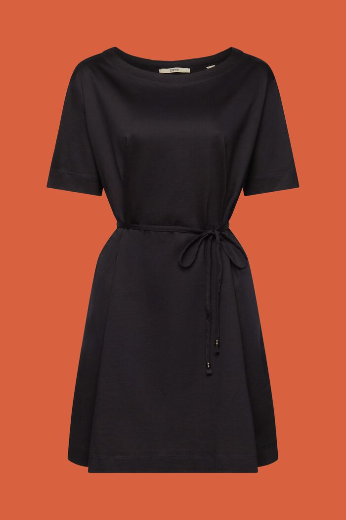 Jersey-Minikleid, 100 % Baumwolle