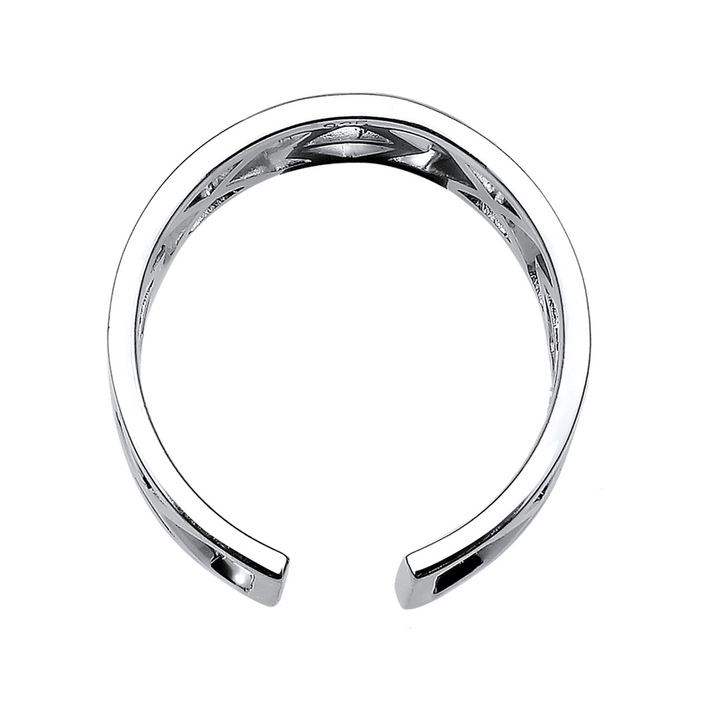 Elli Elli Bague Ikat-Muster 925 Sterling Silber Bague