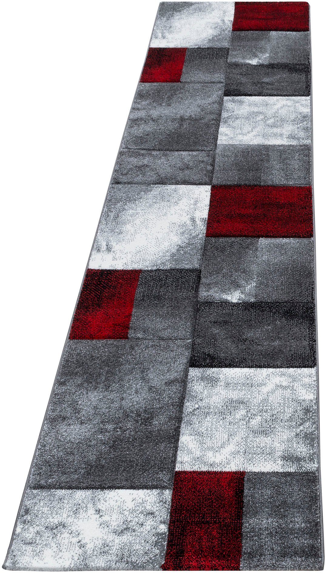Läufer Hawaii 1710, Ayyildiz Teppiche, rechteckig, Höhe: 13 mm, handgearbeiteter Konturenschnitt, 80cm x 300cm (BxL)