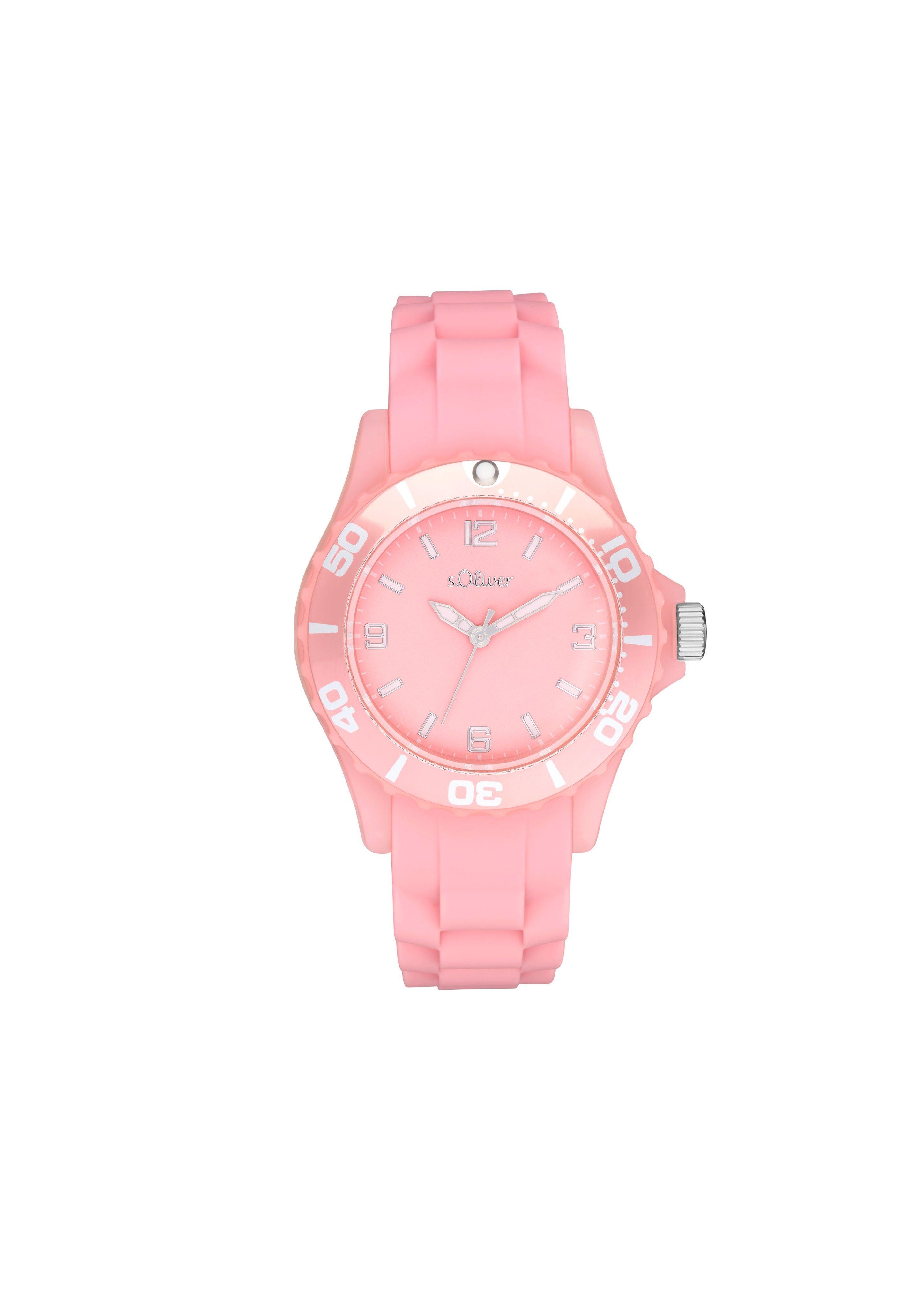 Armbanduhr mit Silikonband  6008990-46B0