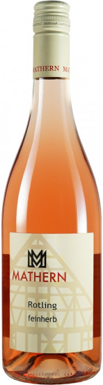 2021 Rotling feinherb - Weingut Mathern