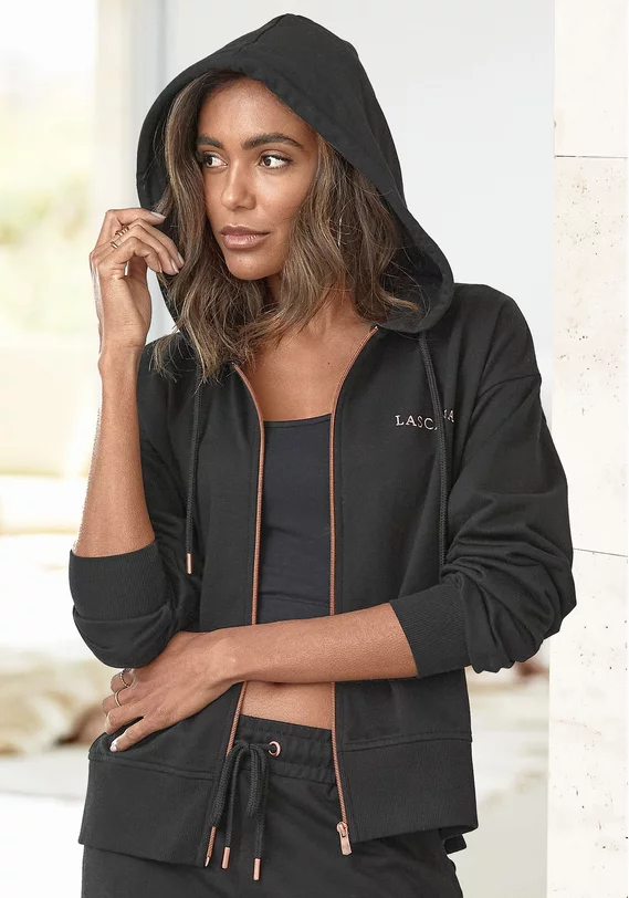 Kapuzensweatjacke