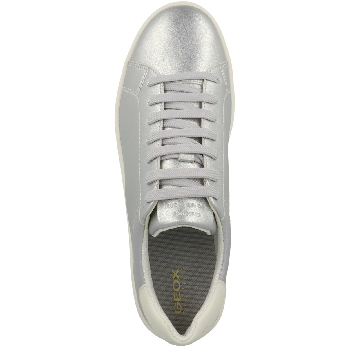 Geox D Spherica Ecub-1 A Sneaker Low silber