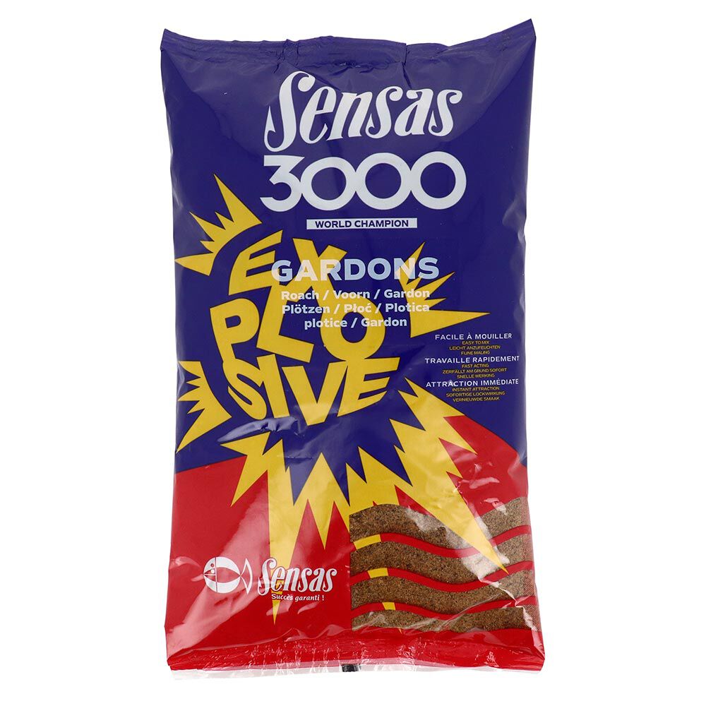 Sensas 3000 Explosiv-Grundfutter für 1 kg Rotaugen