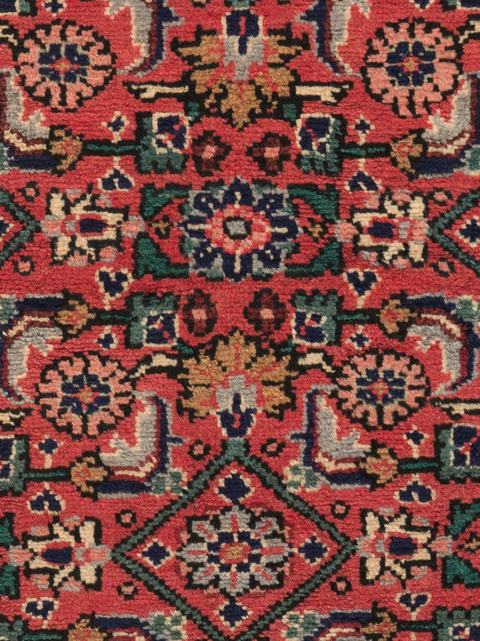 Hosseinabad Hamadan ca. 110 x 155 cm, Unikat / Einzelstück