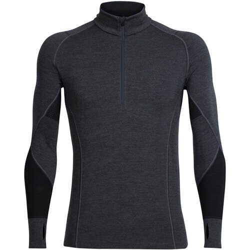 MERINO HERREN SHIRT BODYFITZONE WINTER ZONE LONG SLEEVE HALF ZIP LANGARM