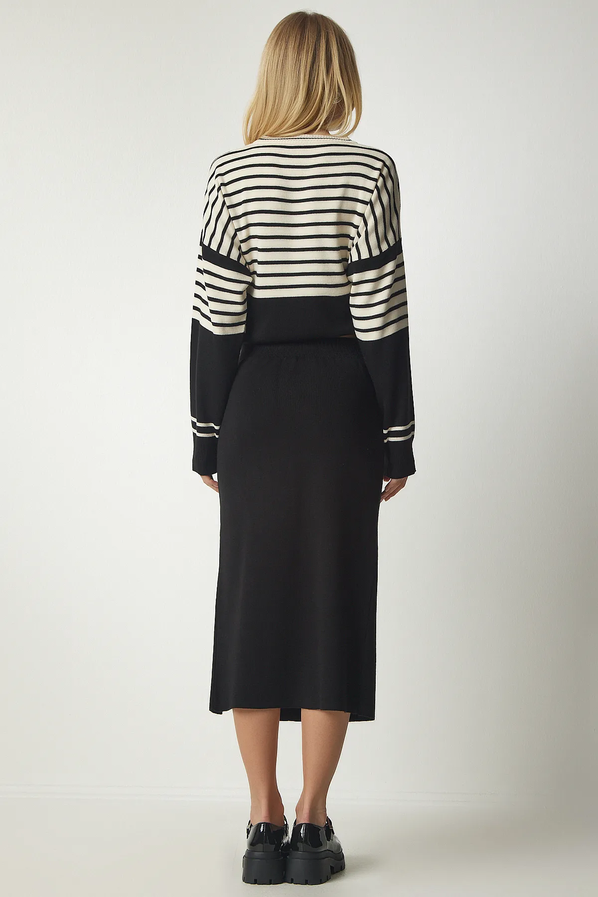 Happiness İstanbul  Zweiteiler - Schwarz - Regular Fit