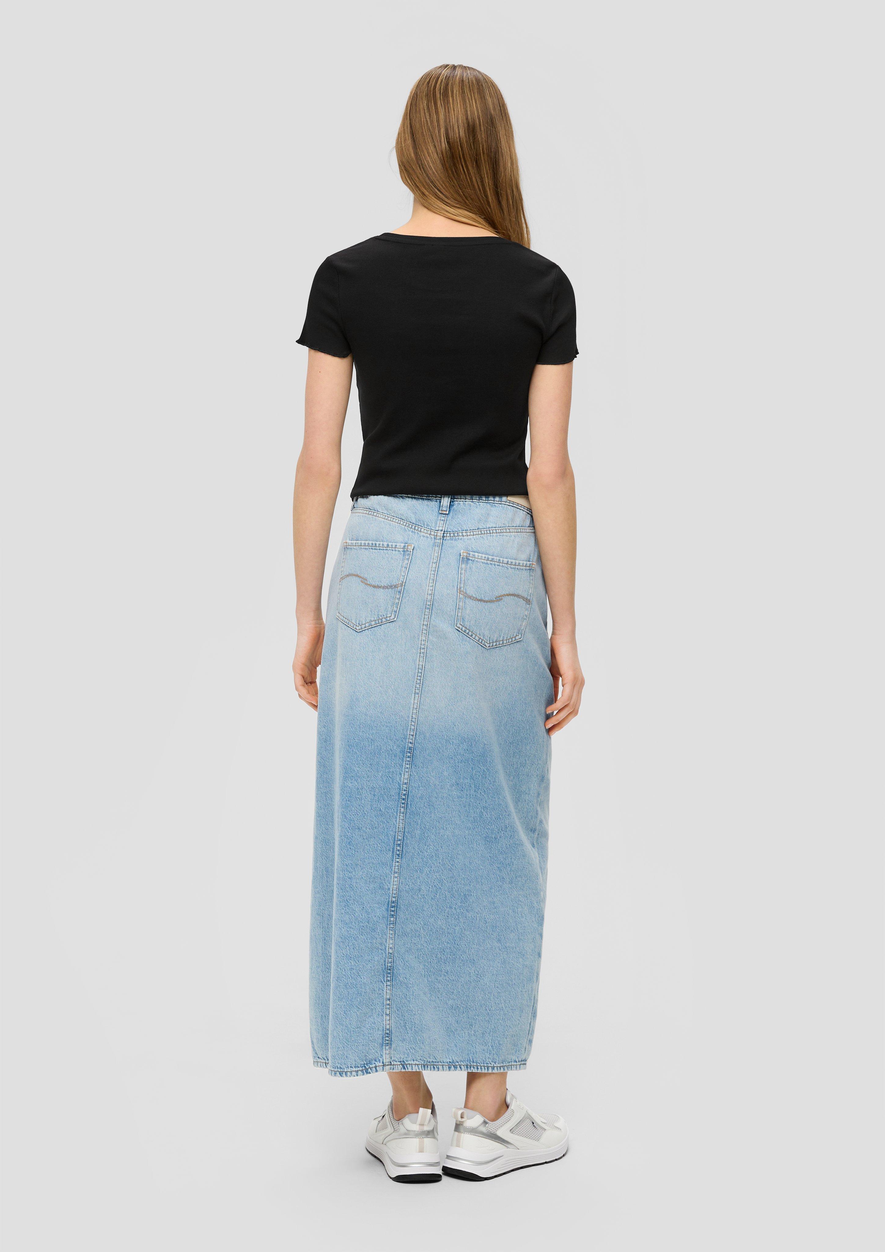 Cropped Top mit Rippstruktur  2141204-9999