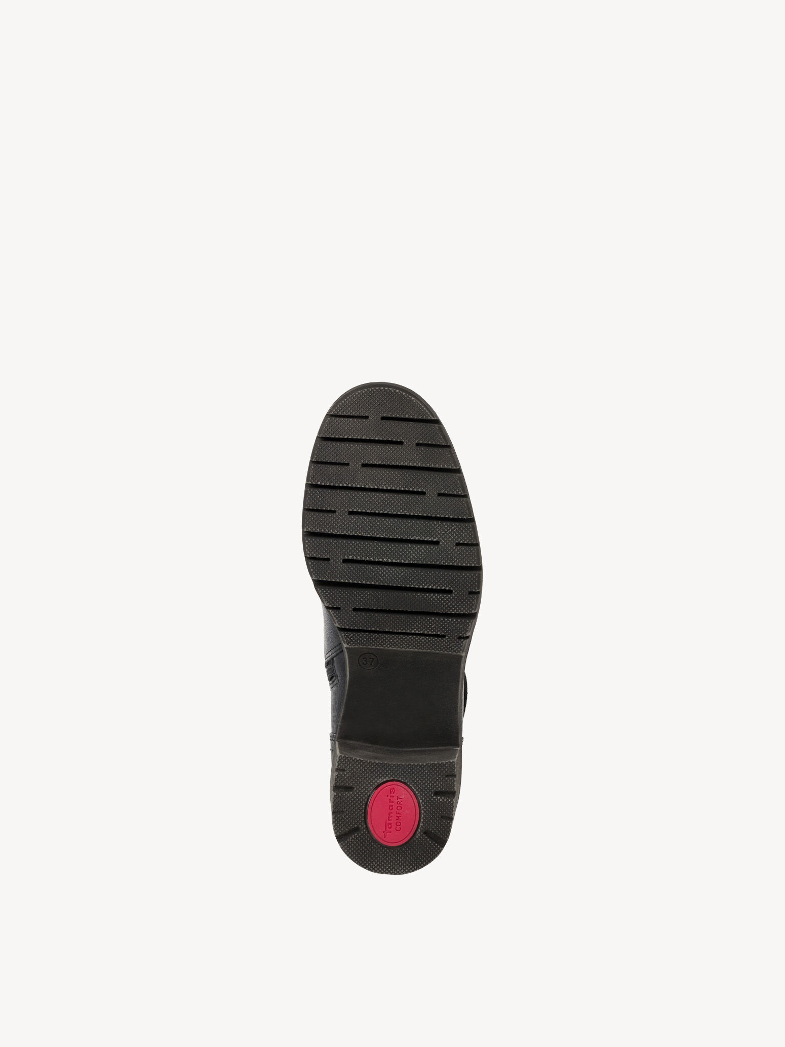 Bottine en cuir - noir