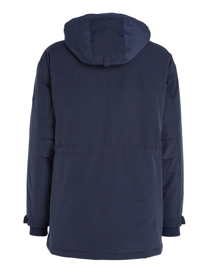 Tommy Hilfiger Parka in Dunkelblau günstig kaufen