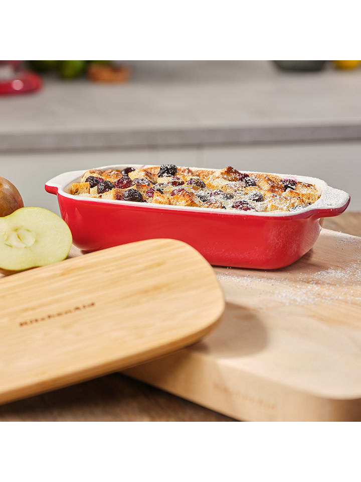 KitchenAid 2tlg. Set: Auflaufform in Rot - 1,9 l günstig kaufen onesize