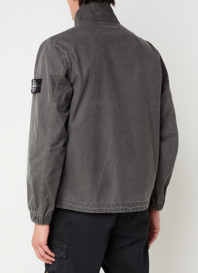 Μπουφάν Stone Island 460T1 με καπιτονέ τσέπες και λογότυπο
