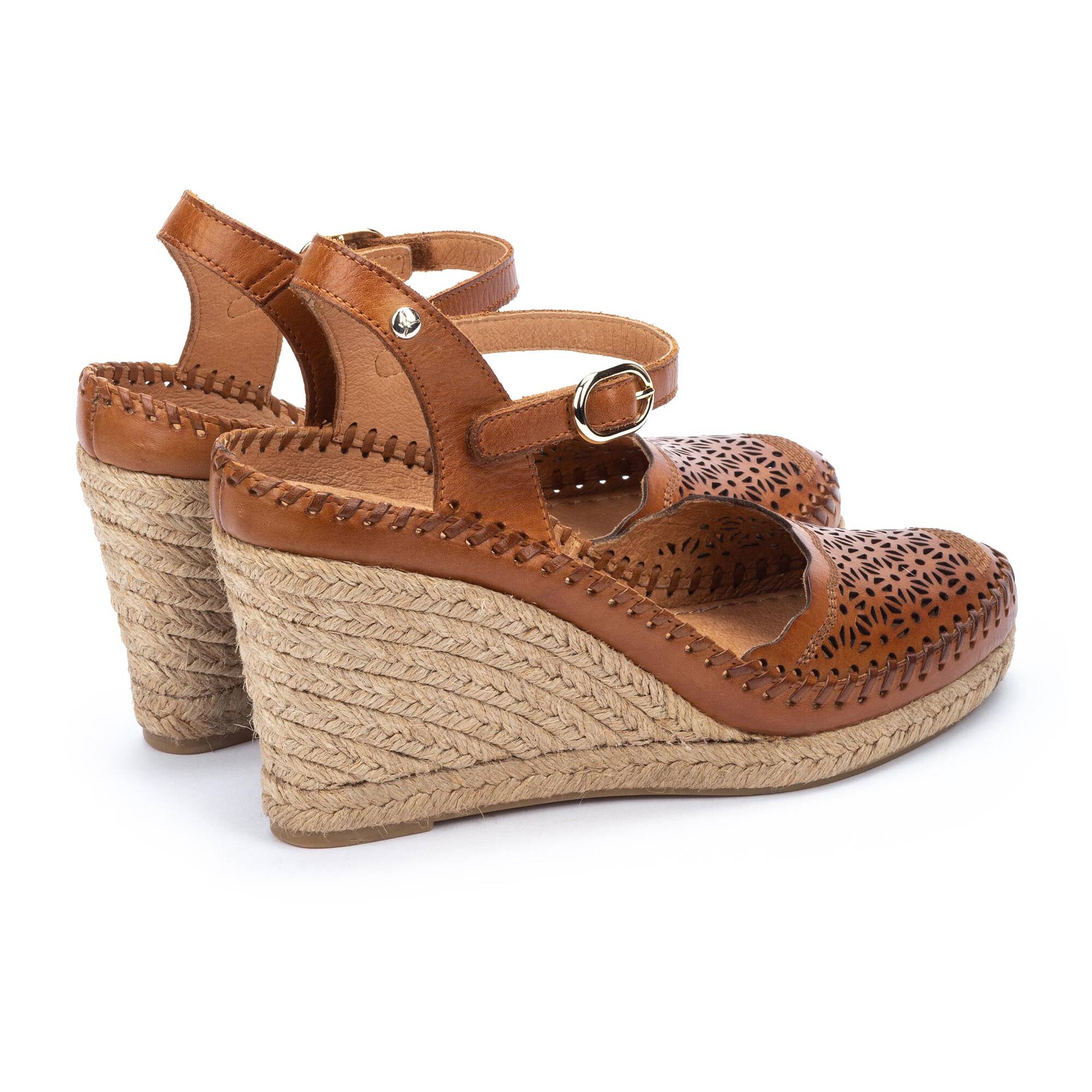 Damskie koturny z juty - BRANDY