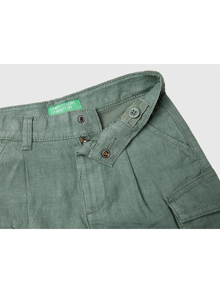 Benetton Bermudas in Oliv günstig kaufen