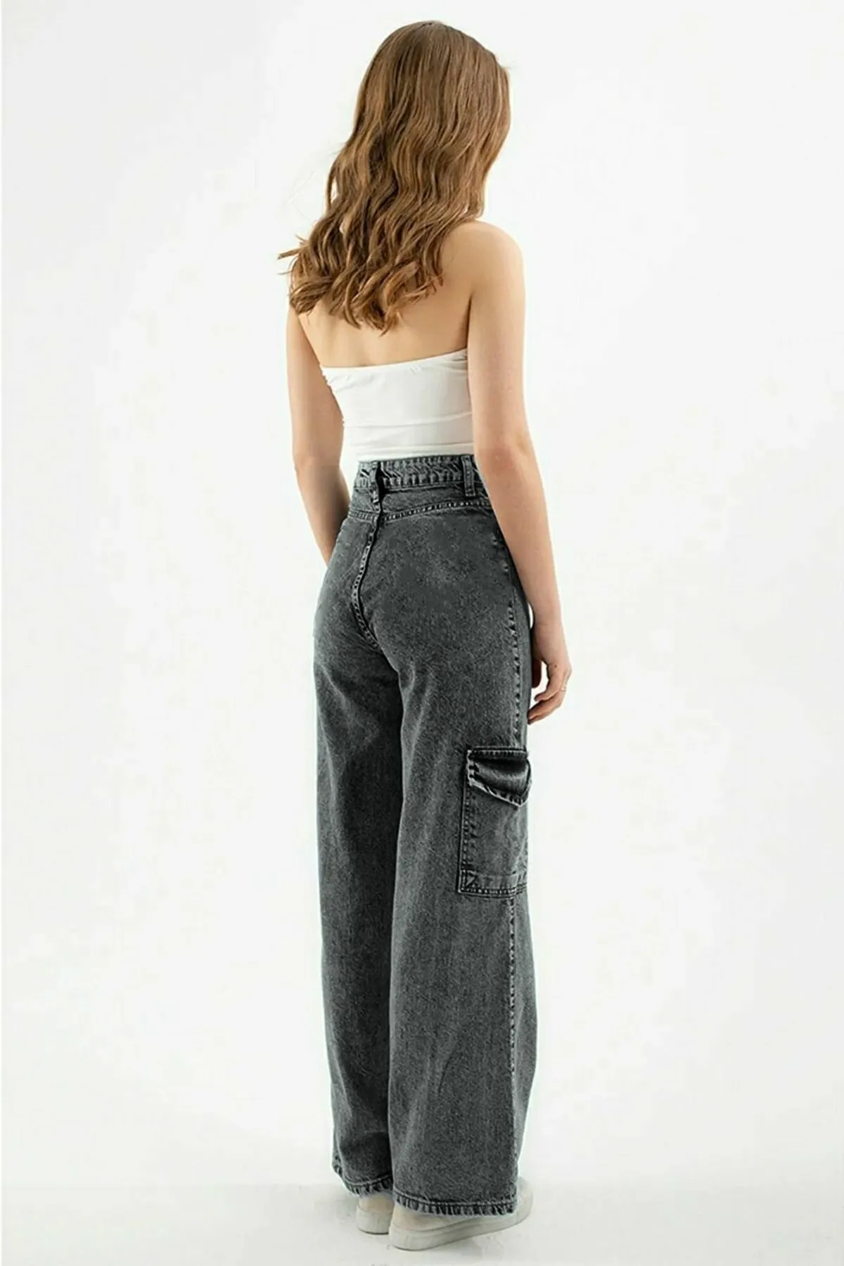 Trn JNS  Jeans - Grau - Cargo