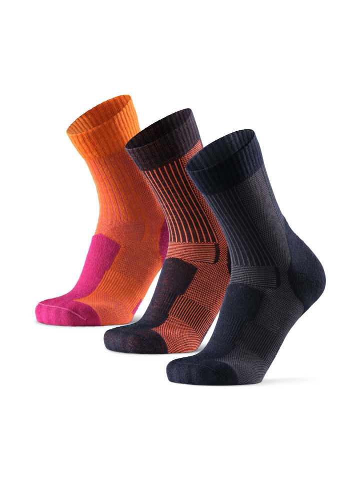 DANISH ENDURANCE Socken Merino Hiking Light in orange günstig kaufen