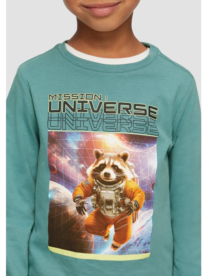 s.Oliver T-Shirt langarm in Petrol günstig kaufen