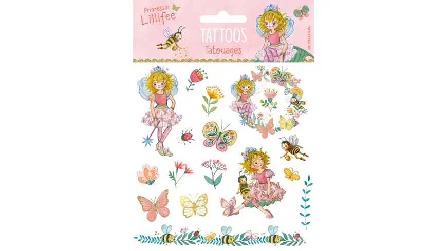 Die Spiegelburg - Tattoos Prinzessin Lillifee