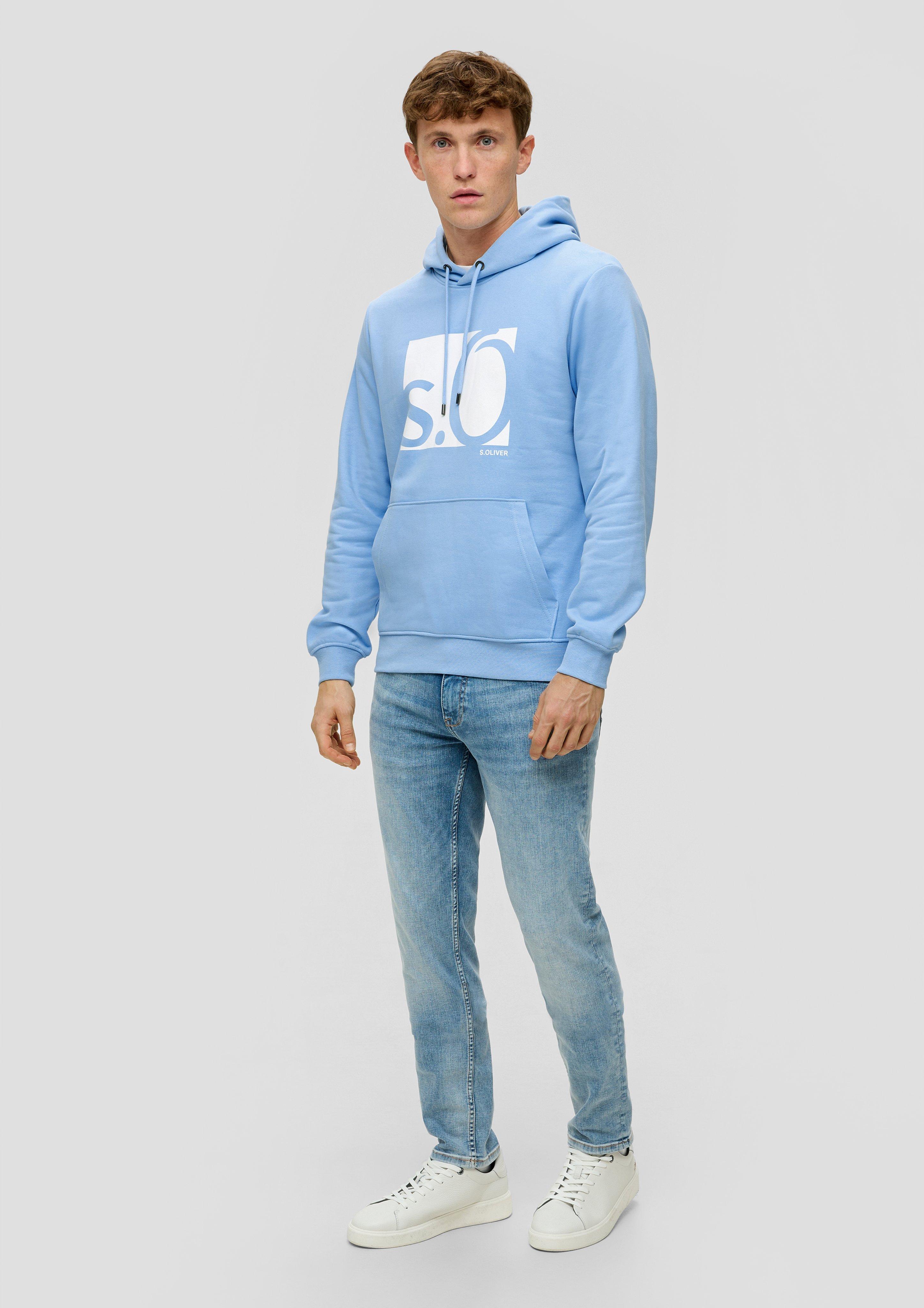 Kapuzensweater mit Labelprint  2141488-50D1