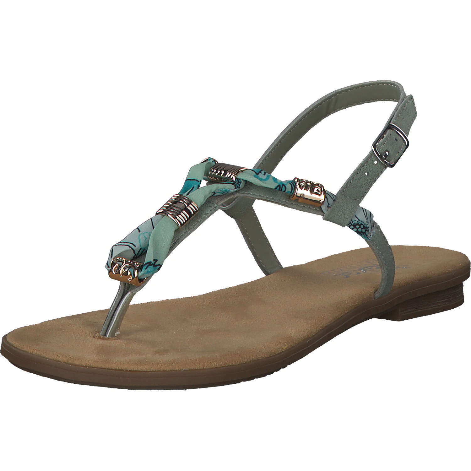 Rieker 64208, Sandalen, Damen, Mint