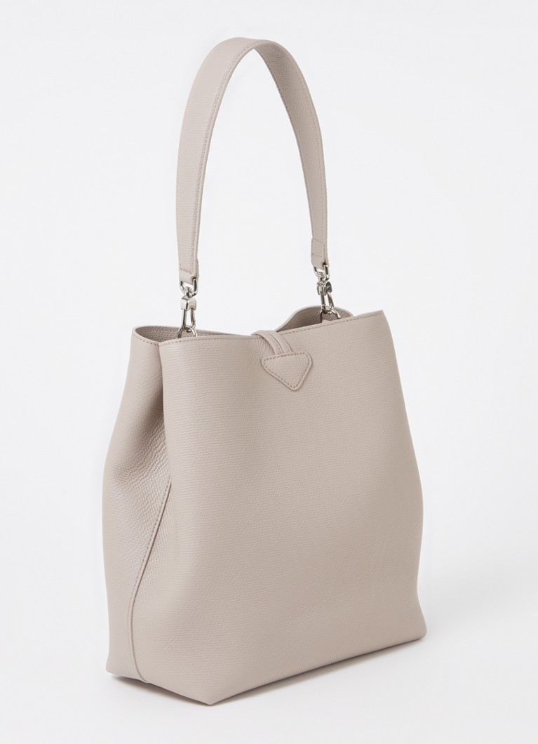 Longchamp Le Roseau M nahkainen olkalaukku